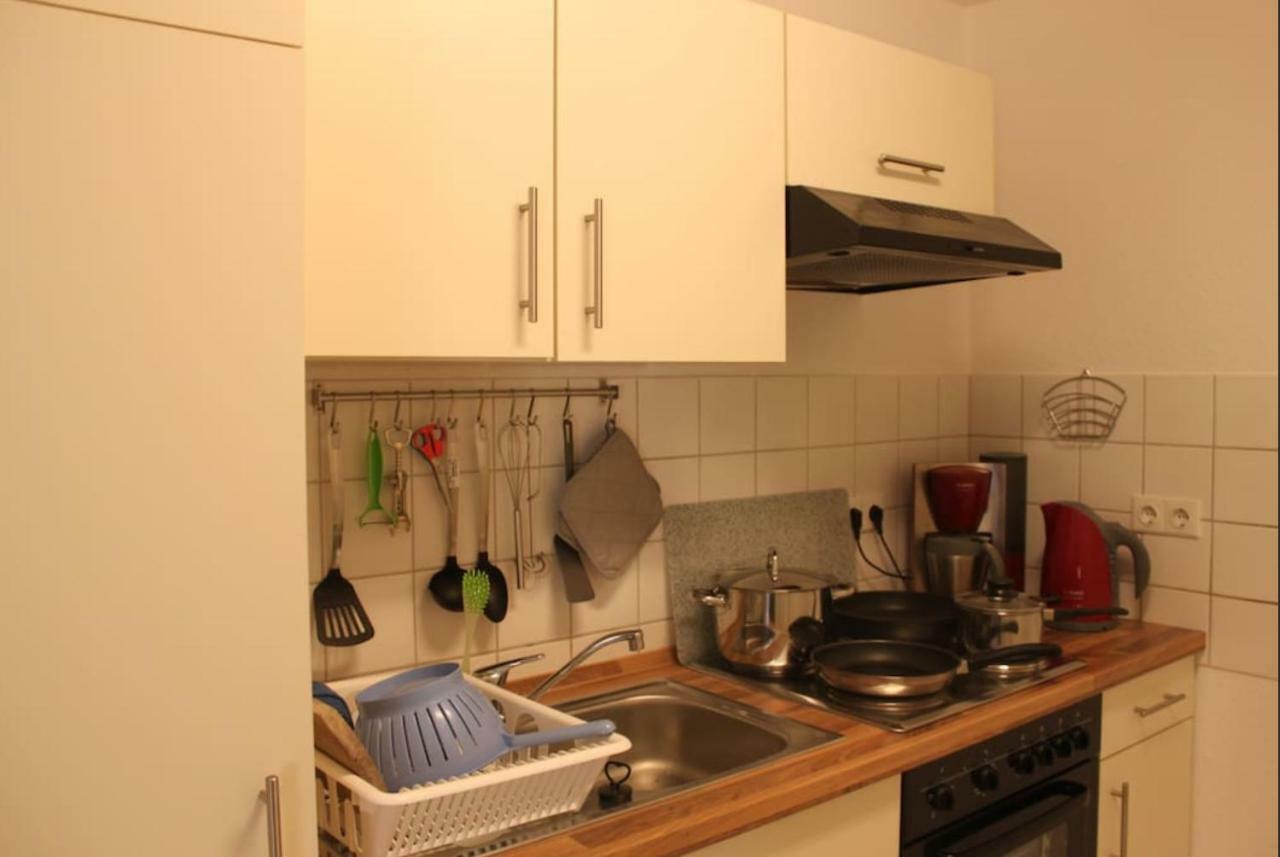 Familienfreundliche Unterkunft Am Puls Der Stadt Leipzig Buitenkant foto