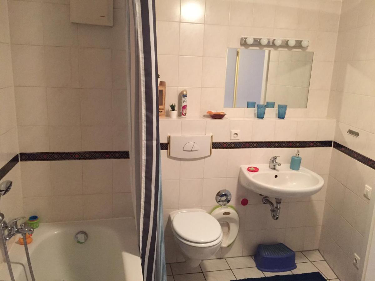 Familienfreundliche Unterkunft Am Puls Der Stadt Leipzig Buitenkant foto